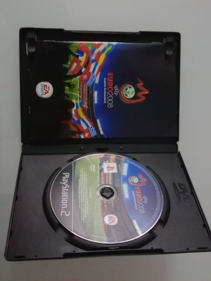 Euro 2008 videogame used for PlayStation 2 (PS2)