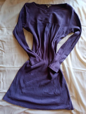 Vintage winter fitted dress size M used