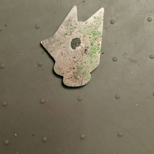 Metal pin from 'Και' club magazine used, collectible 90s