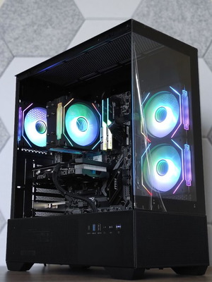 Gaming PC Ryzen 5 5500 RTX 4060 16GB RAM 1TB SSD WiFi BT Win 11 σαν καινούργιο