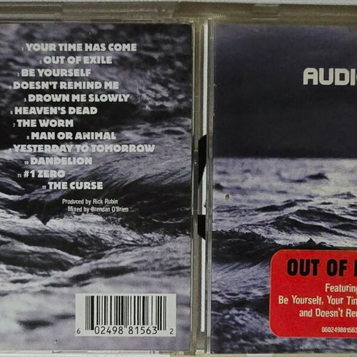 Audioslave Out of Exile CD mint condition, metal