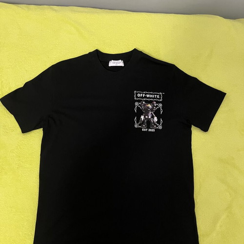 Off-White Black T-shirt new with graphic print