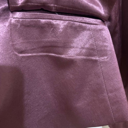 Ysatis silk jacket like new, pink-purple
