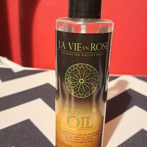 La Vie En Rose hair oil spray used 200ml