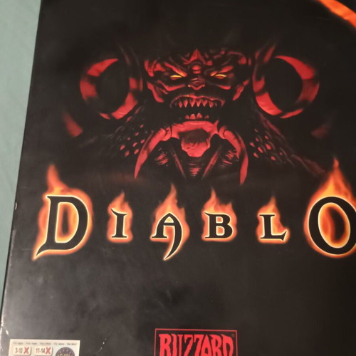Diablo, Starcraft, Warcraft II Tides of Darkness Deluxe Edition PC games