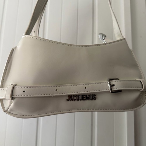 Shoulder bag like new, white