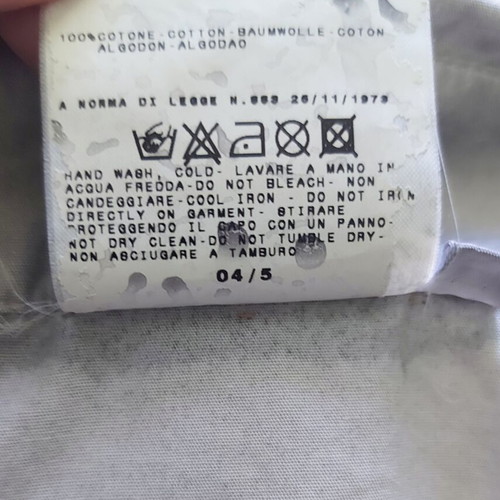 Γυναικεία σχεδιαστική πουκάμισο Versace Jeans Couture, γκρι βαμβάκι