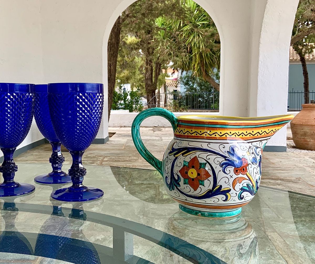 Majolica Grazia-Deruta Italy water… - € 120,00 - Vendora.cy