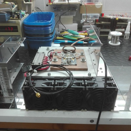 Linear FM 300W Amplifier BLF278 new, compact system