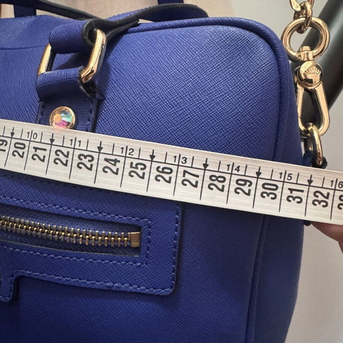 Juicy Couture blue crossbody bag like new with gold details vintage style
