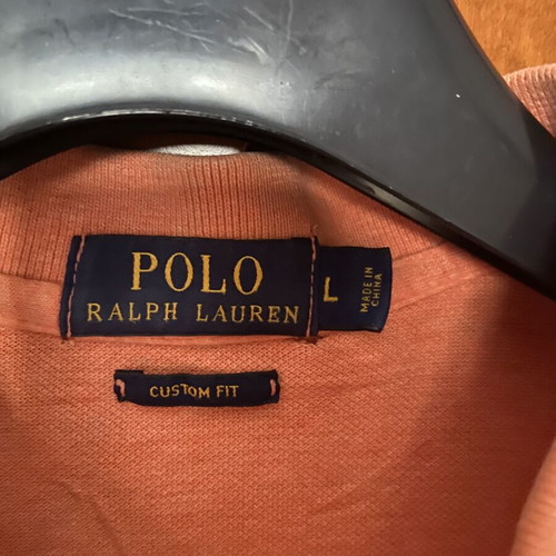 Polo Ralph Lauren men's shirt used with front weaving defect, size L
