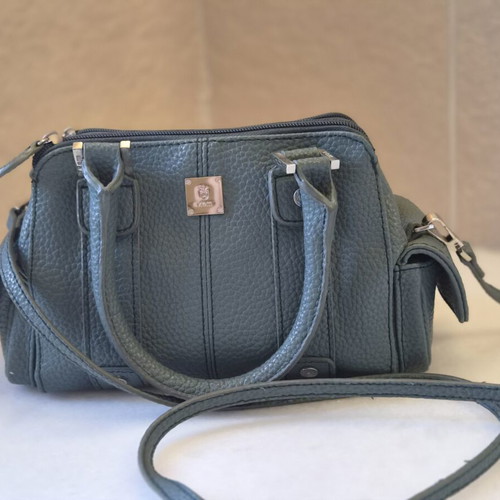 Kem handbag like new, petrol blue and green
