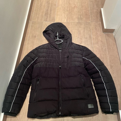 Zara men's black jacket like new, size XL