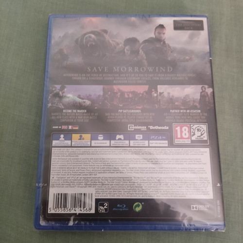 The Elder Scrolls Online Morrowind PS4 new sealed