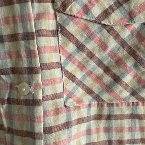 Checked shirt like new with loose fit s/m