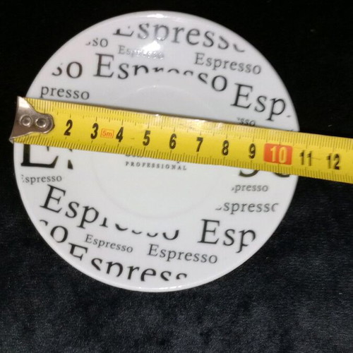 Espresso coffee saucers Schwarzkopf like new, rare collectible edition, set of 4