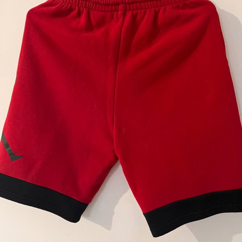 Air Jordan Bermuda shorts used, size 12-13 years, black and red