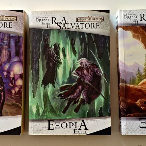 The Legend of Drizzt The Dark Elf Trilogy set by R.A. Salvatore