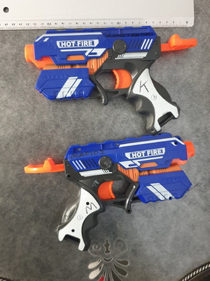 2 τεμ. Nerf hot fire  toys