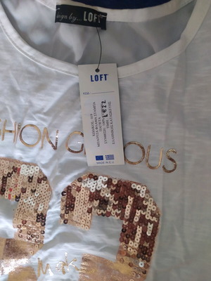 Women's blouse new, white