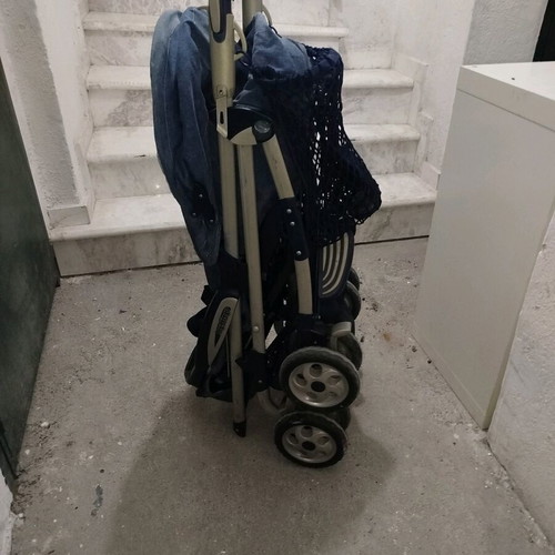 Peg Perego Pliko P3 stroller used with umbrella fold