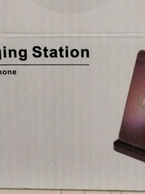Double charging base for type-C devices like new with cable