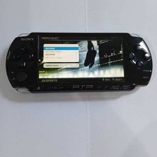 PSP 3000 Console used with charger and FIFA 06 game