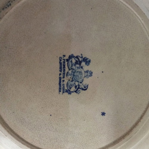 Antique plates used, set of 2 pieces Ø24cm from South Wales