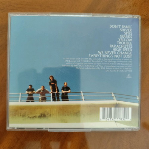 Coldplay Parachutes CD used