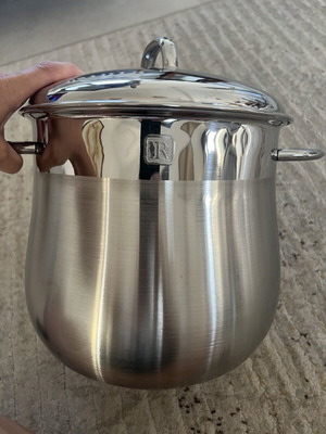 IR Marmita cooking pot 9.2 lt stainless steel like new, made in Italy
