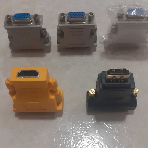 Image cables and adapters set new, includes USB, HDMI, DVI, Intel bases