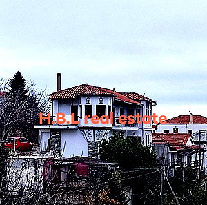 Πωλειται μεζονετα 260 τμ  ( τριοροφη ) στην Πορταρια Πηλιου σε 1300 τμ οικοπεδo με θεα τον Βολο.