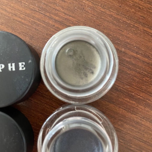 Morphe gel liner used, 2 colors heavy metal and Ivy League