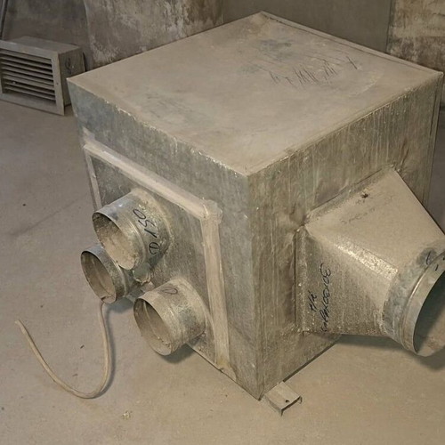 Bubble ventilation motor used in galvanized box