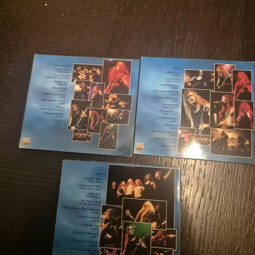 Iced Earth Live In Athens 3 CD box set used