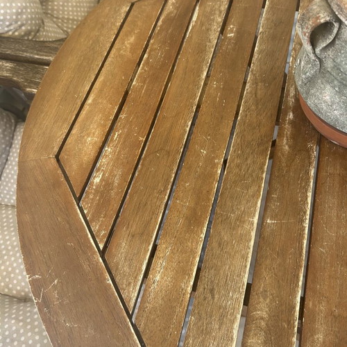 Folding Balcony Table wooden used