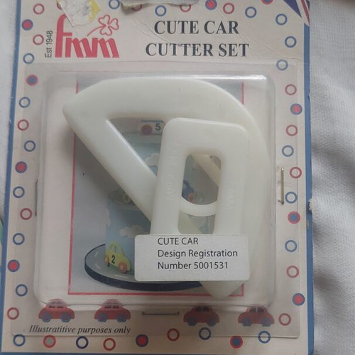 FMM Sugarcraft Cutter Sets Cute Car and More Than A Bird House new