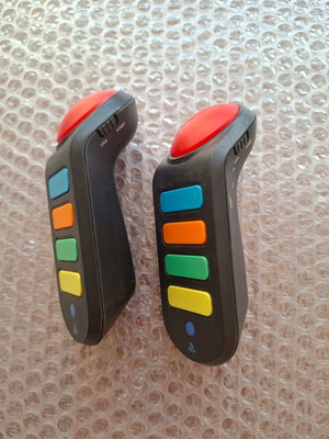 Wireless Buzzers used, pack of 2 for PlayStation 3 Buzz! games