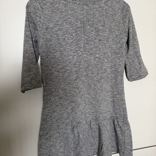 Bershka gray blouse with ruffles size M used