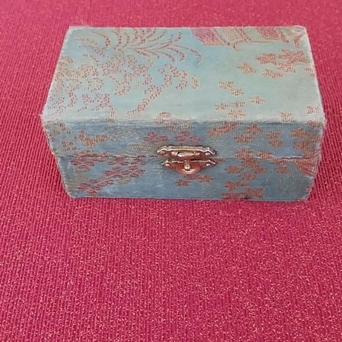Baoding meditation balls like new, blue enamel with dragons