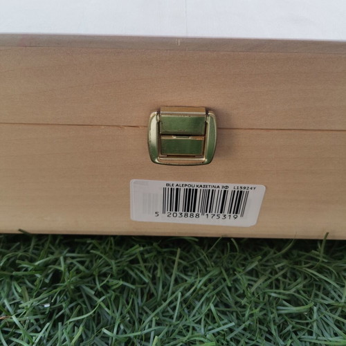 Wooden Kyr-Yiannis Blue Fox Wine Case for 3 Bottles