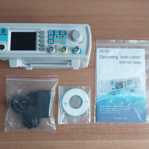 Juntek JDS6600 Digital DDS Two-Channel 40MHz Signal Generator Counter new