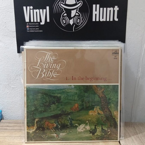 In the Beginning Bible Reading LP used, UK soundtrack