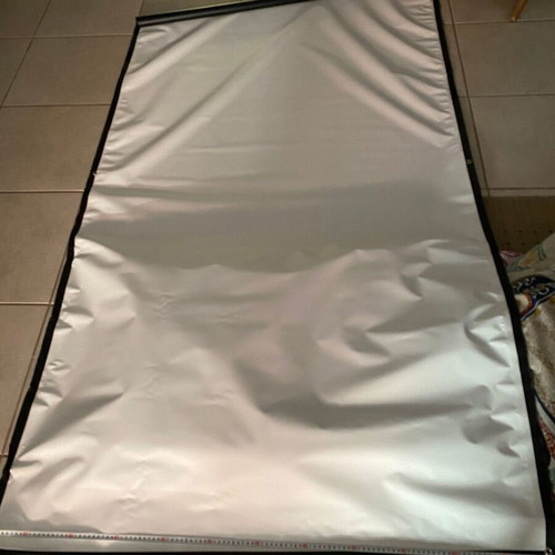 BenQ PB6115 DLP projector with carrying case and screen