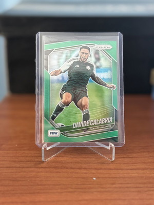 2025 Panini Prizm FIFA Calabria Green/5 Panathinaikos card