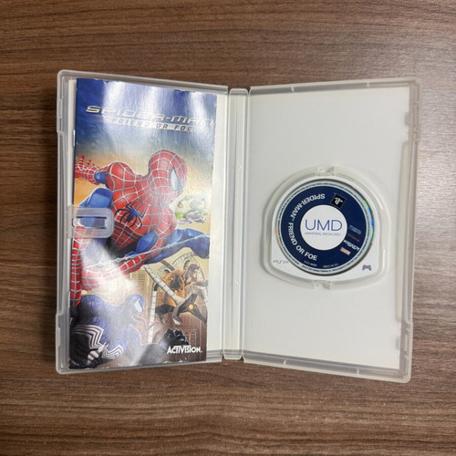 Spider-Man Friend or Foe PSP game like new