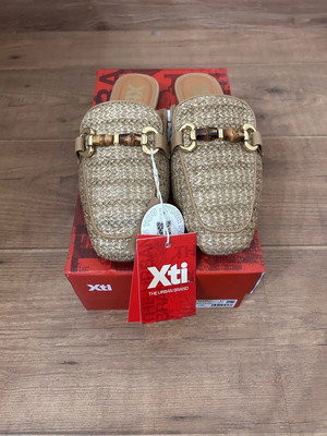 Xti mules new, beige, size 37