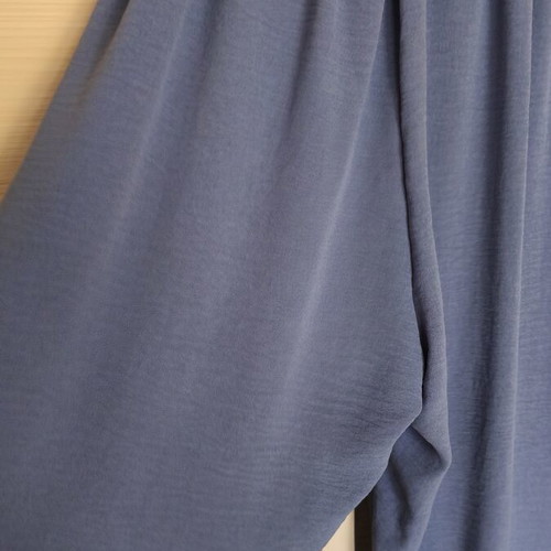 Blue palazzo pants like new, size S-M, breathable fabric