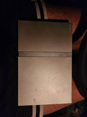 PS2 Silver Replacement Shell used