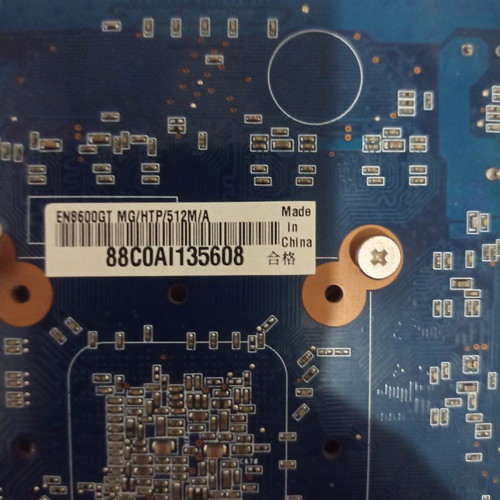 Nvidia GeForce 9800GT and Asus EN8600GT used graphics cards